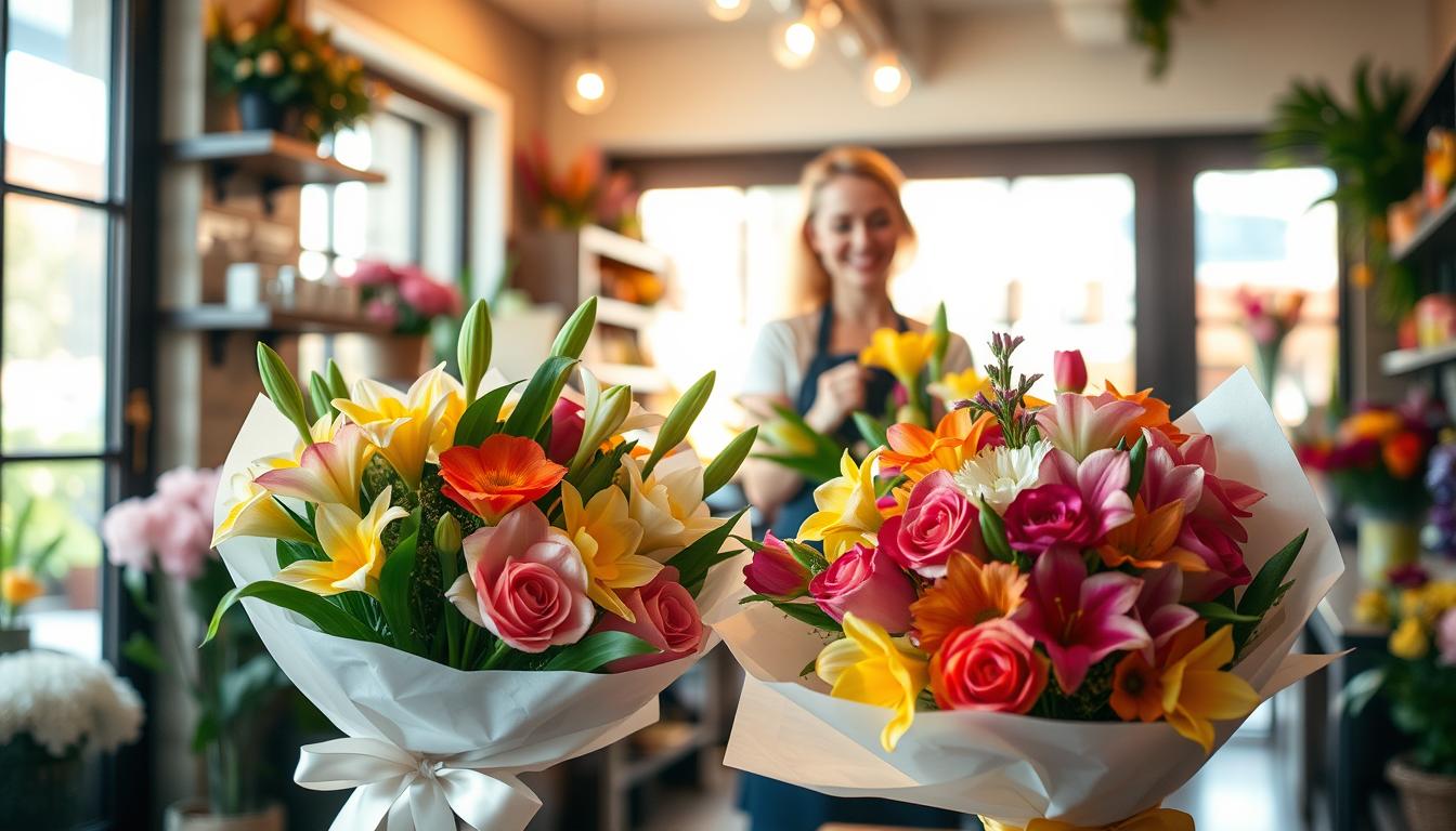 Flower delivery services