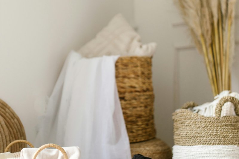 best pull out laundry hampers for closets — practical organization ideas