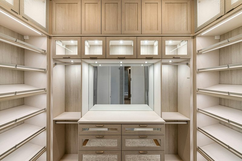 contemporary walk in closet trends — practical organization ideas