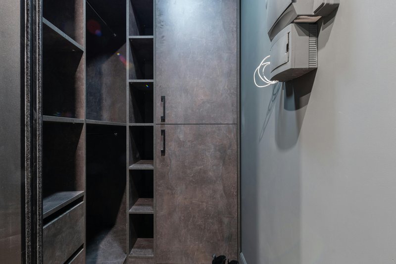 dark academia walk in closet aesthetic — practical organization ideas