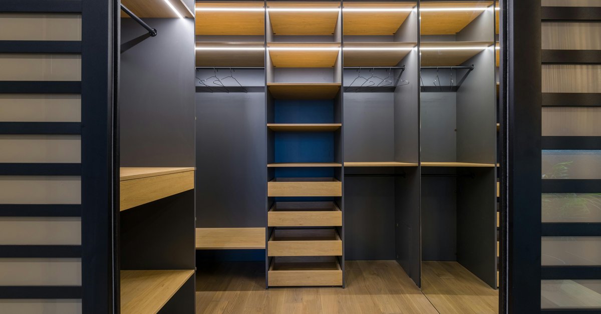 diy closet systems vs fully custom millwork — featured walk-in closet inspiration