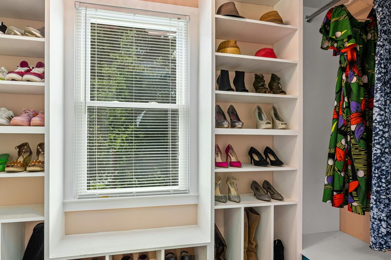 glamorous walk in closet with crystal chandeliers — practical organization ideas