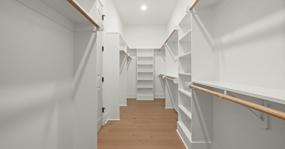 his and hers walk in closet sharing space seamlessly — featured walk-in closet inspiration