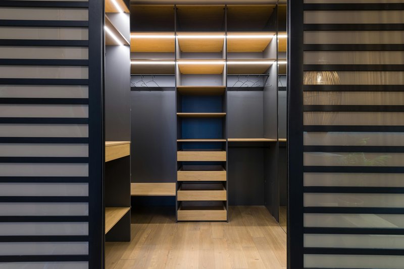 how to add led strip lighting to closet shelves — practical organization ideas