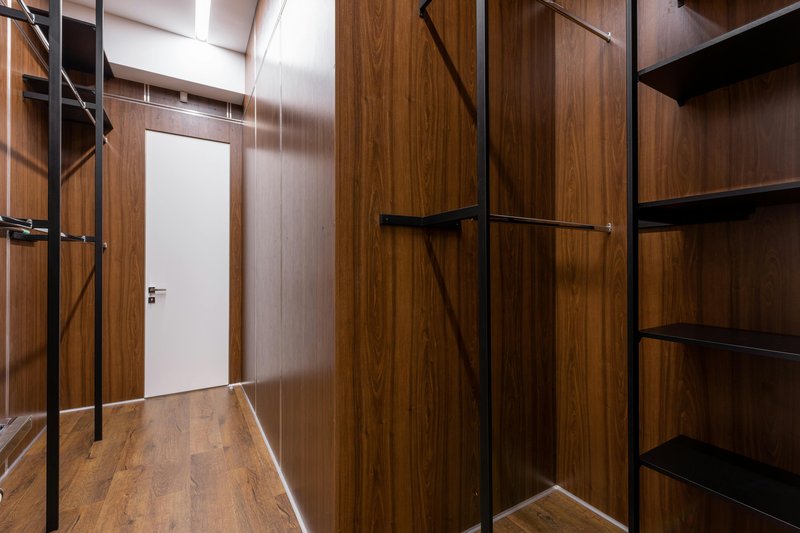 secure closet shelving to wall studs — practical organization ideas