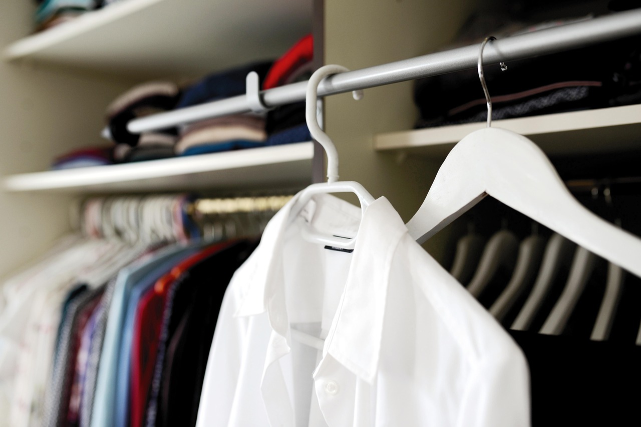 wardrobe, coat hanger, dressing room, garment racks, fashion, garment, hangers, clothes, clothing, wardrobe, wardrobe, c