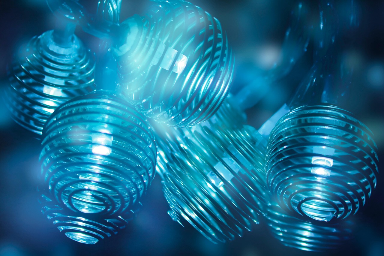 christmas, ornament, lights, blue, bokeh, reflection, led, lighting, christmas, christmas, christmas, christmas, christm
